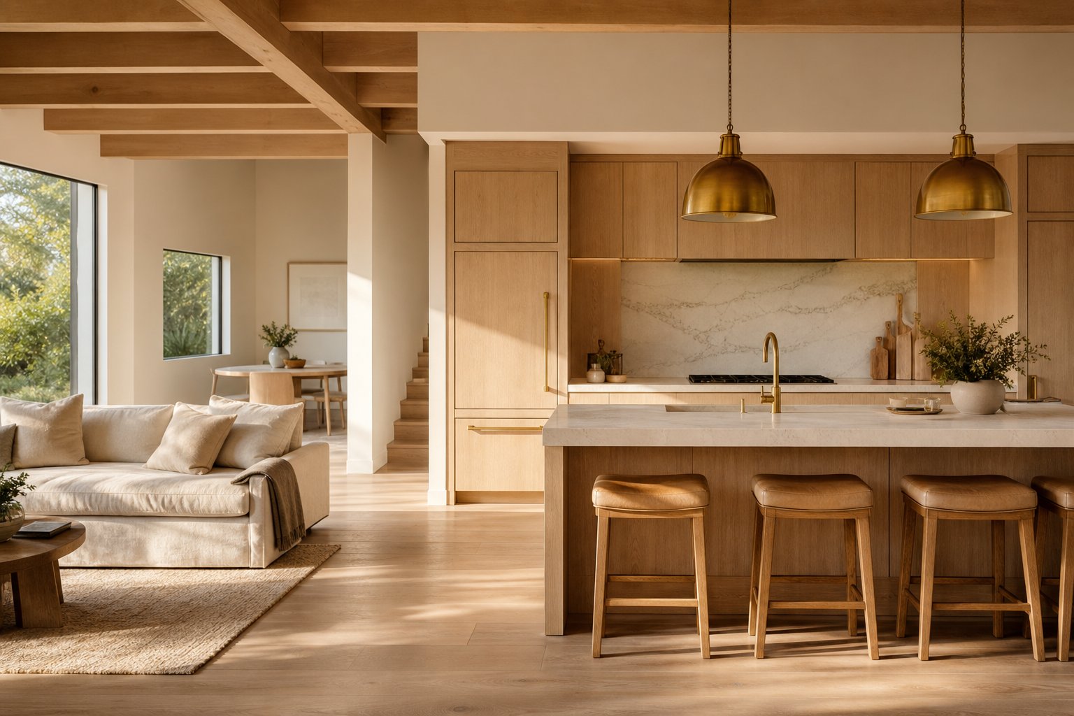 Modern kitchen interior
